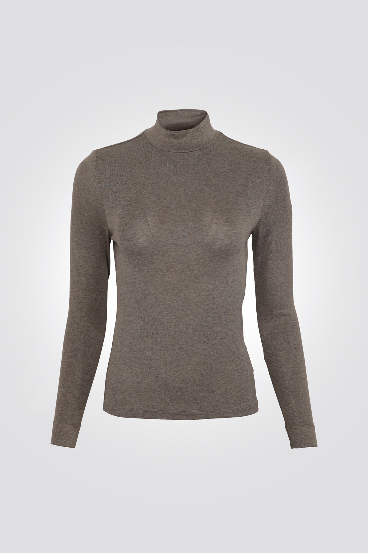 חולצה ארוכה עם צווארון גבוה | דלתא