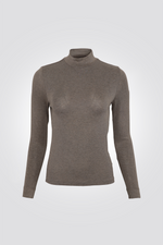 חולצה ארוכה עם צווארון גבוה | דלתא