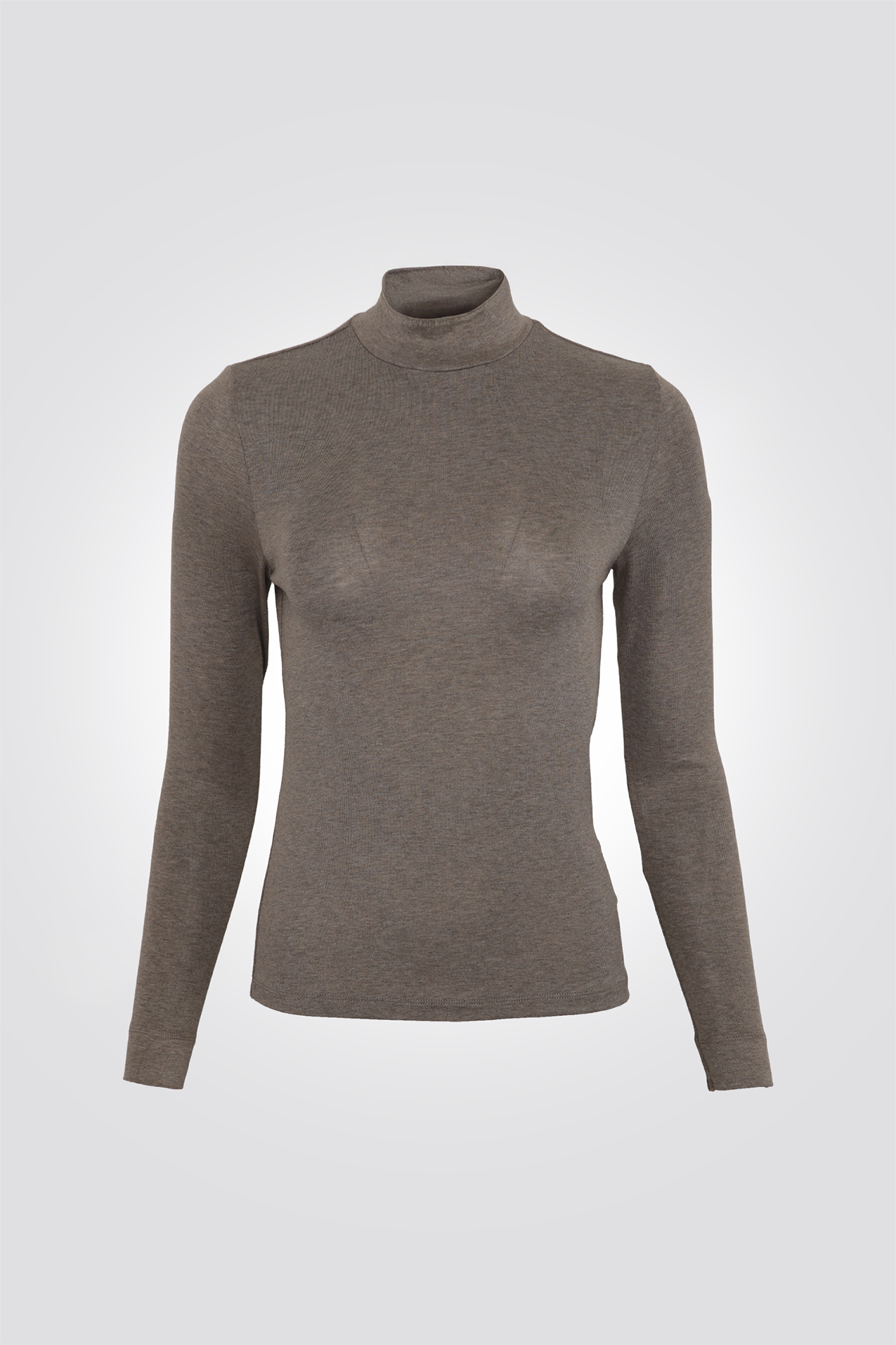 חולצה ארוכה עם צווארון גבוה | דלתא