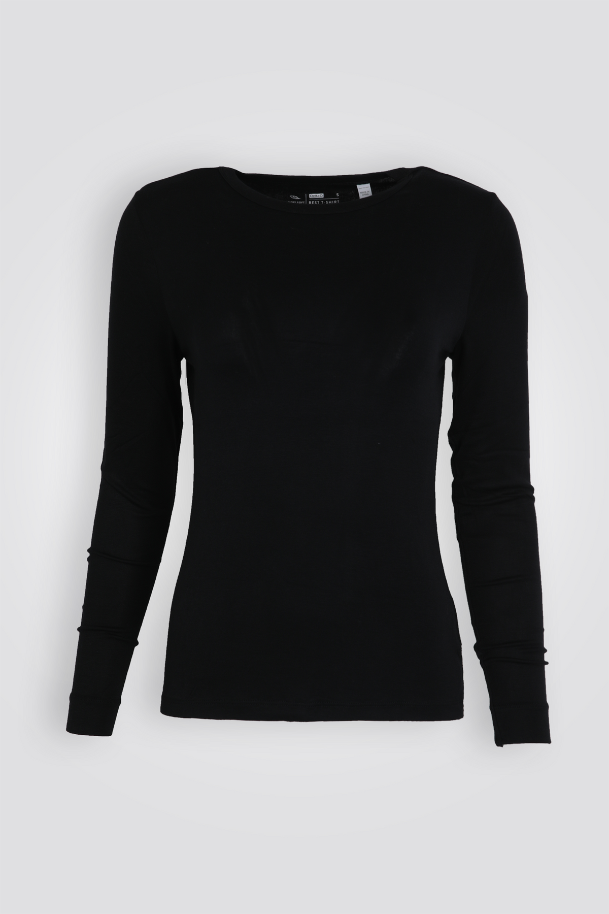 חולצה ארוכה צווארון עגול | דלתא