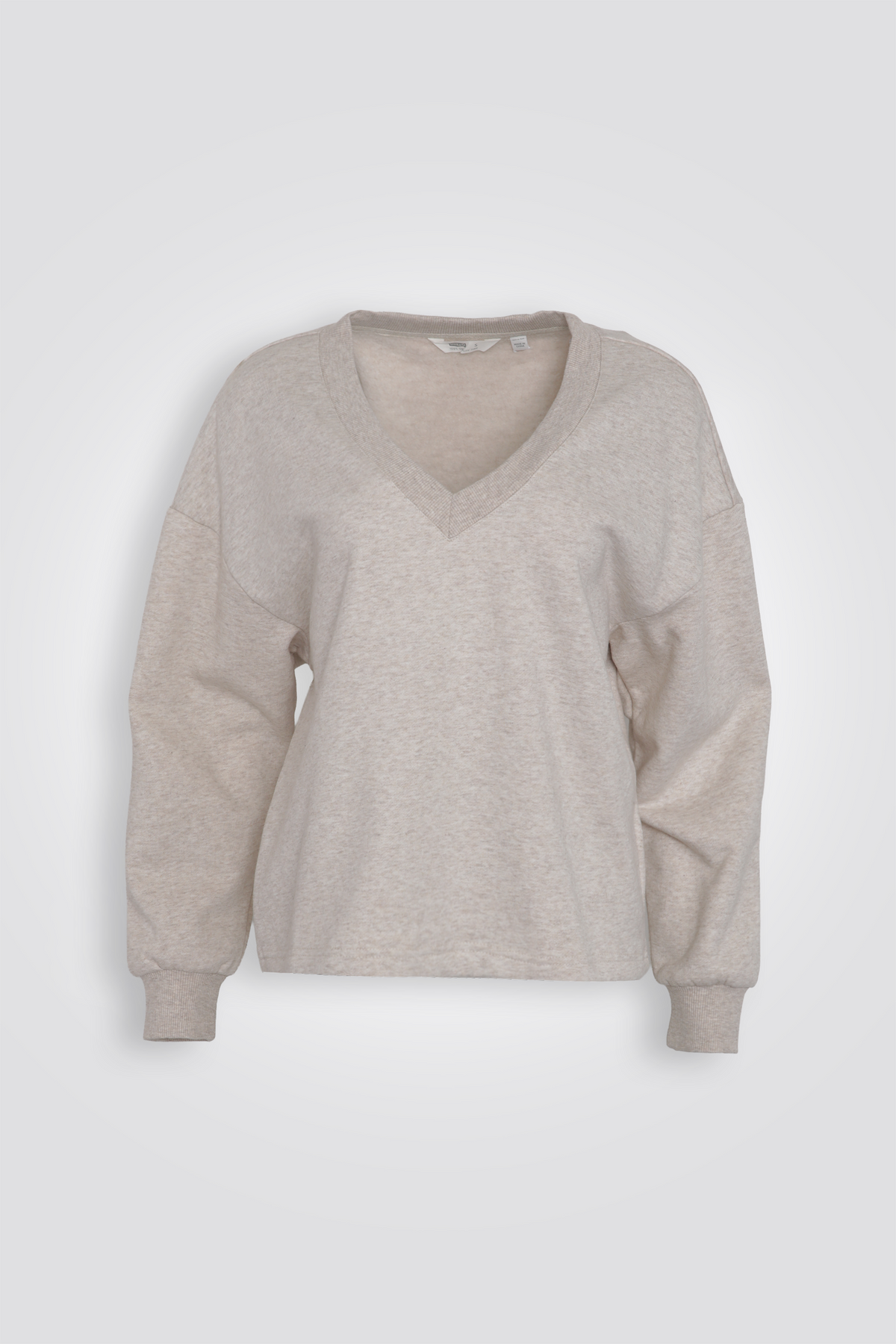 סווטשירט פוטר צווארון וי | דלתא