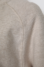 סווטשירט פוטר חצי רוכסן דו-צדדי | דלתא