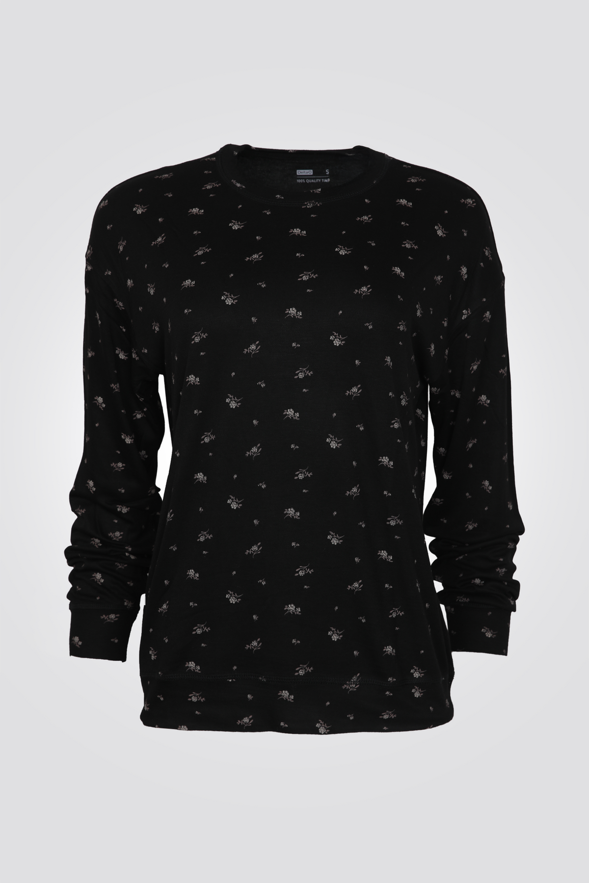 סט פיג'מה פרחוני | דלתא