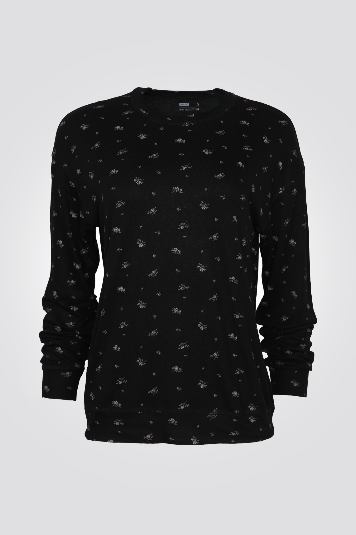 סט פיג'מה פרחוני | דלתא