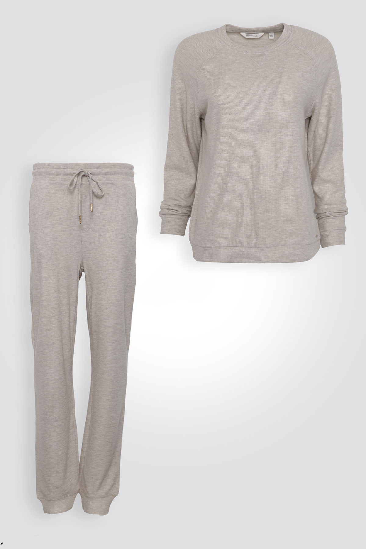 סט פיג'מה וופל | דלתא