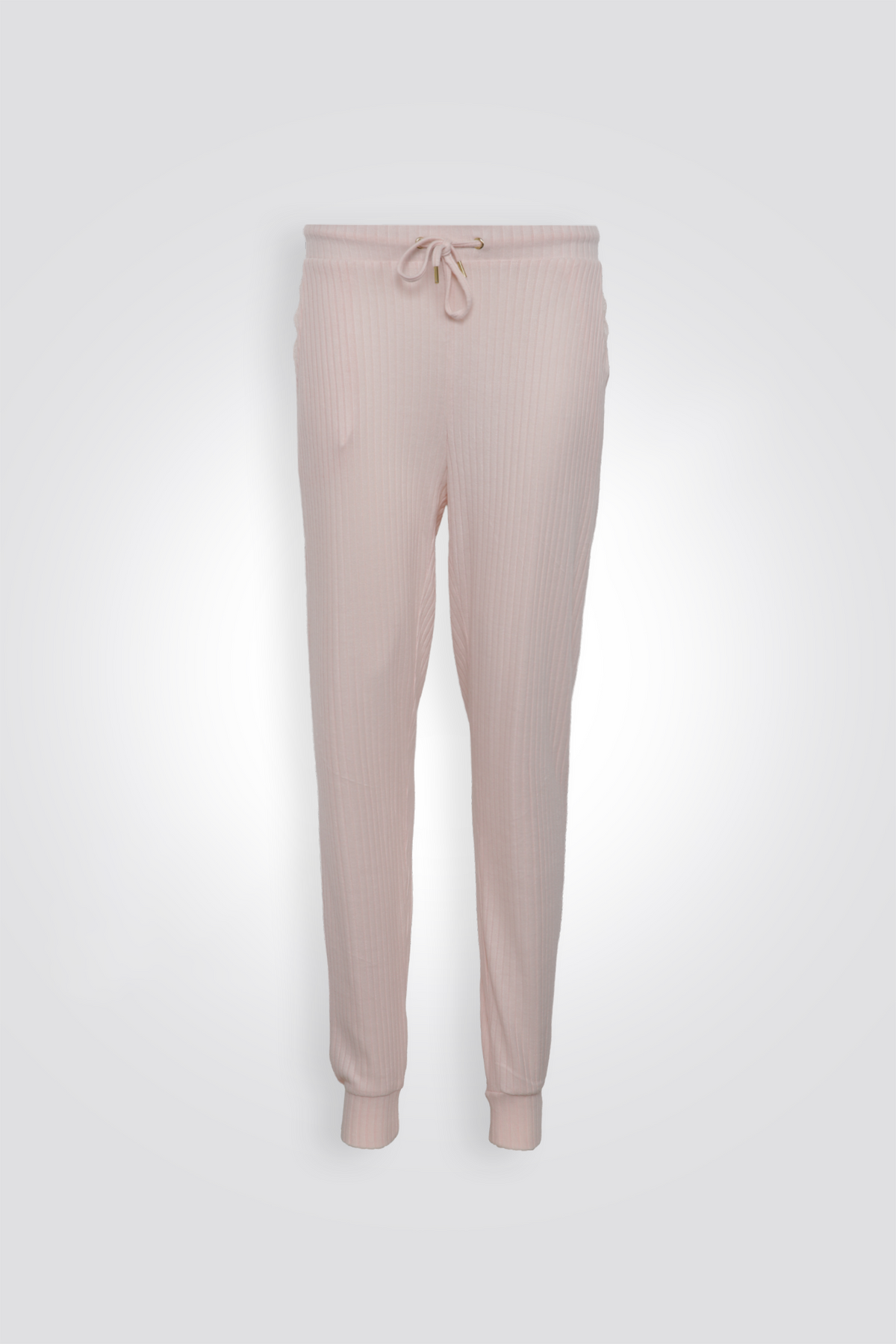 סט פיג'מה ריב בשילוב תחרה | דלתא