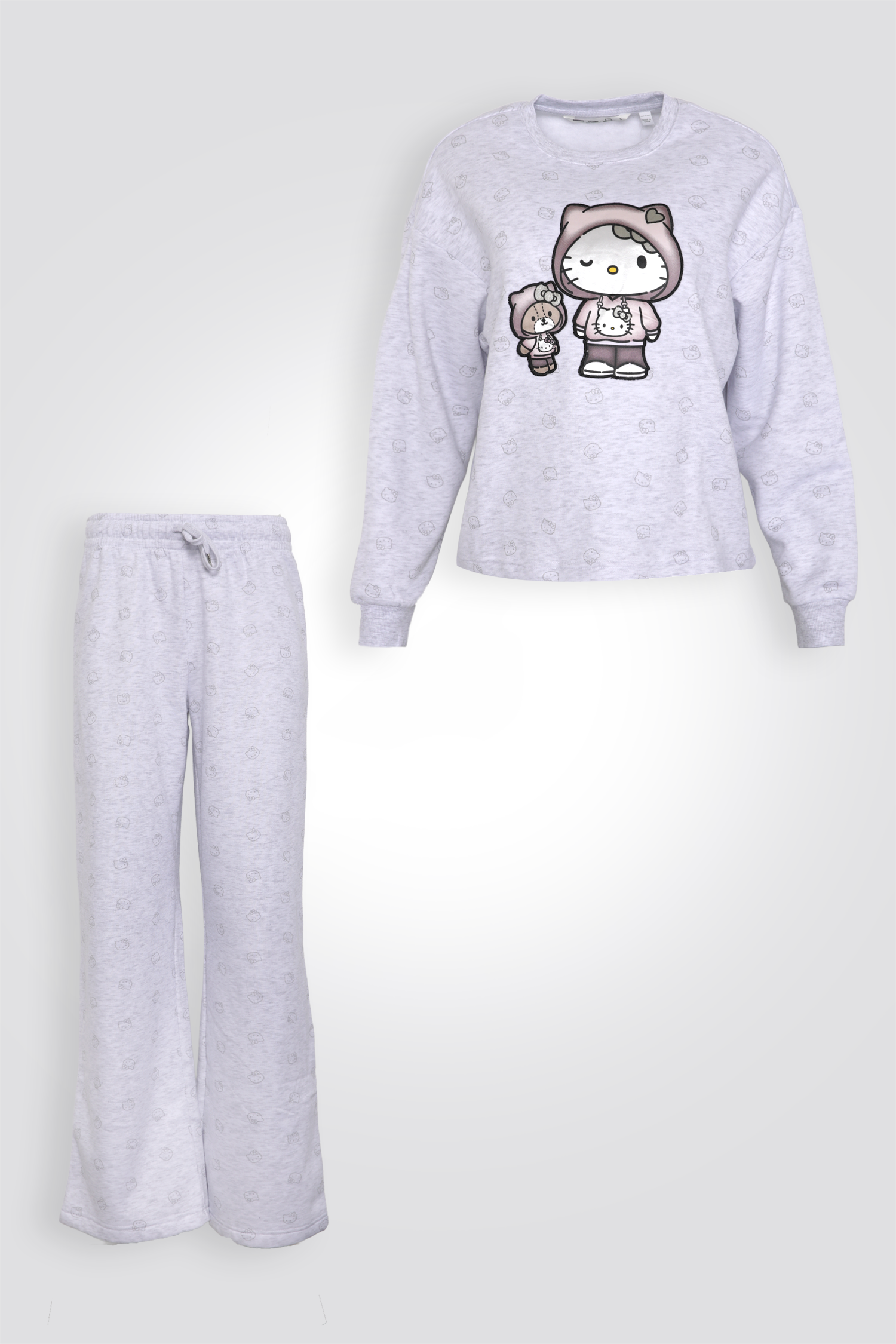 סט פיג'מה פוטר הלו קיטי | דלתא