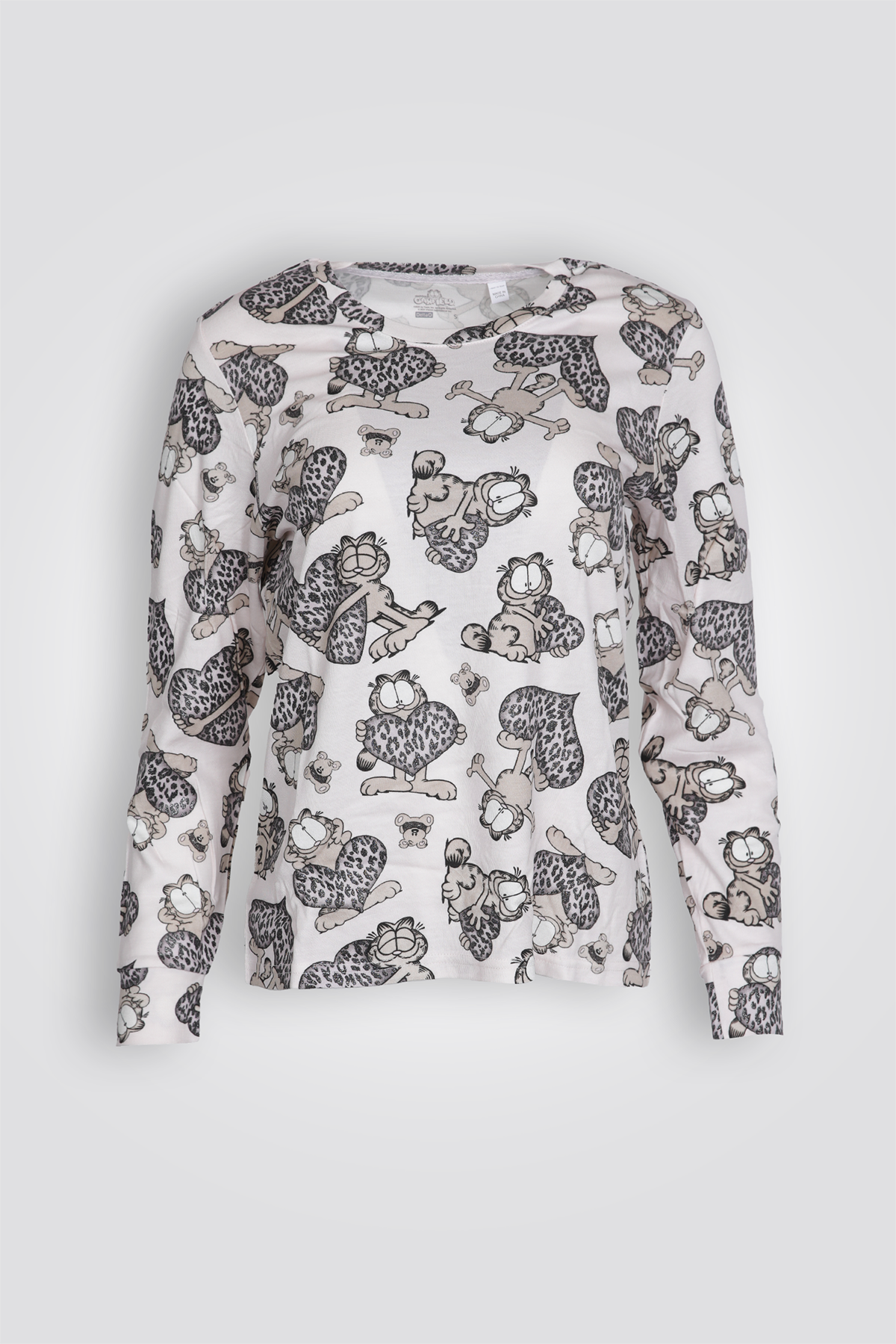 סט פיג'מה ארוכה גארפילד | דלתא