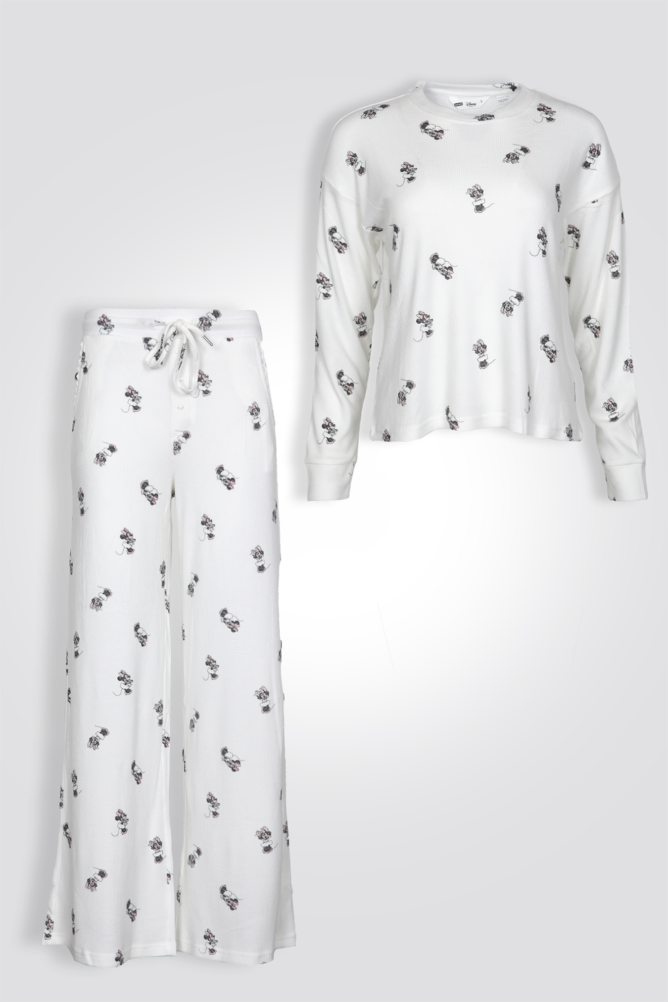 סט פיג'מה וופל מיני מאוס | דלתא