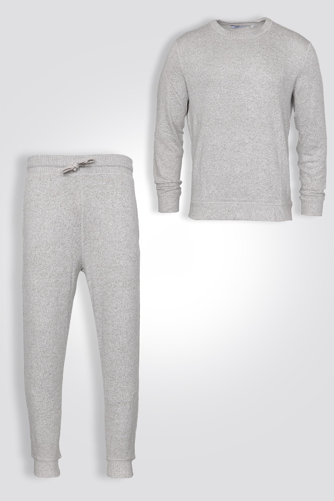 סט פיג'מה סריג מוברש | דלתא