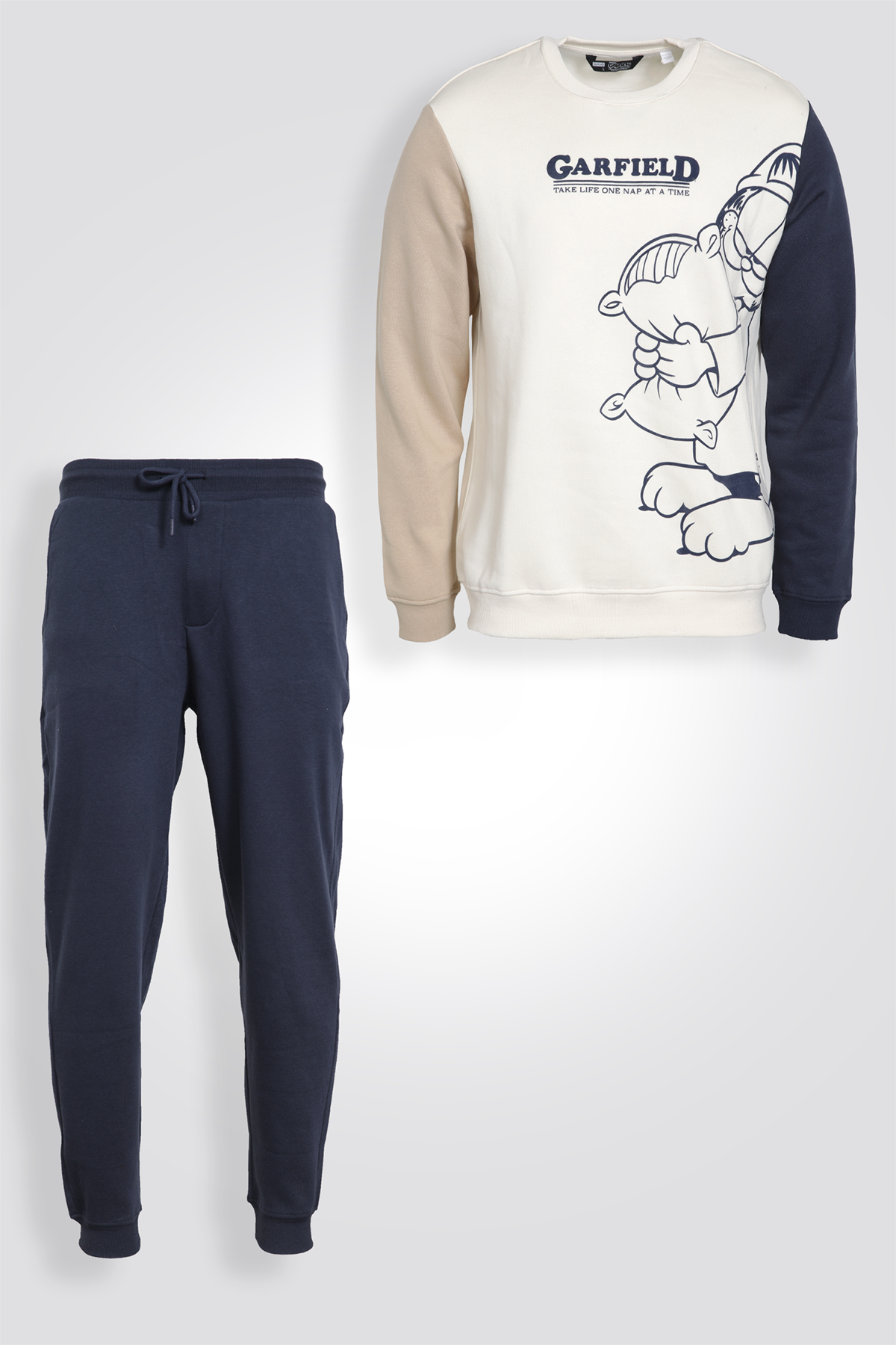 סט פיג'מה פוטר גארפילד | דלתא