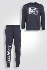 סט פיג'מה פוטר מיקי מאוס בעיצוב קית’ הרינג | דלתא