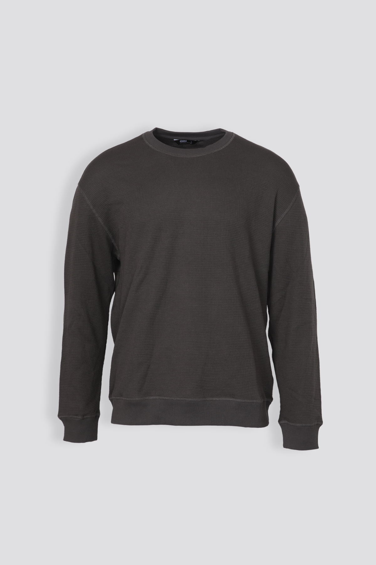 חולצה ארוכה בטקסטורת וופל | דלתא