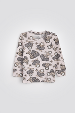 סט פיג'מה ארוכה לעונת המעבר גארפילד | דלתא