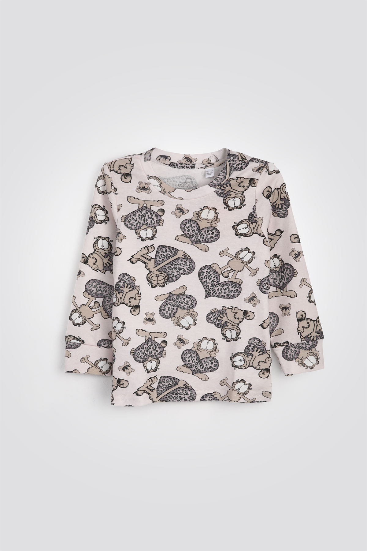 סט פיג'מה ארוכה לעונת המעבר גארפילד | דלתא