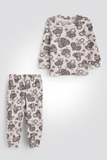 סט פיג'מה ארוכה לעונת המעבר גארפילד | דלתא