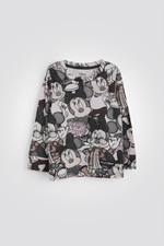 סט פיג'מה ארוכה לעונת המעבר מיני מאוס | דלתא