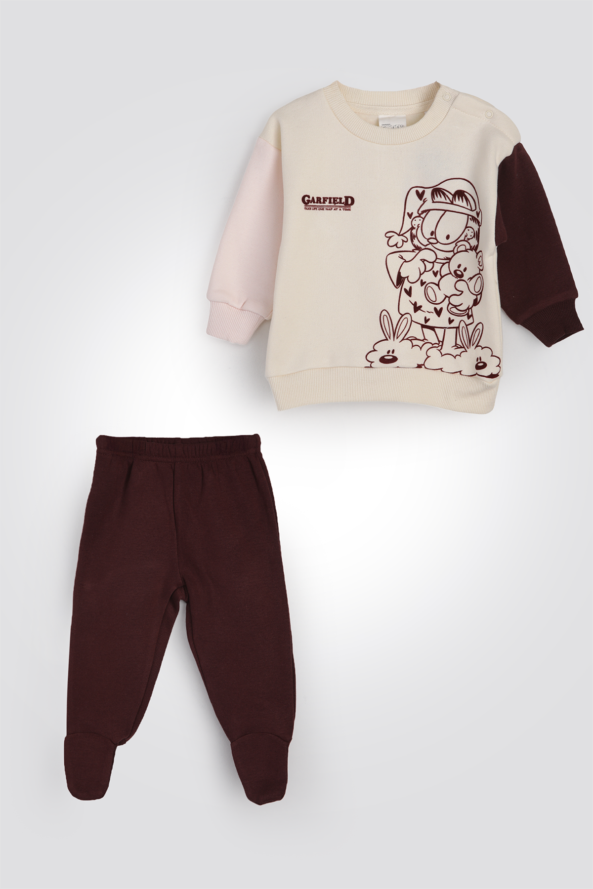 סט פיג'מה פוטר גארפילד | דלתא