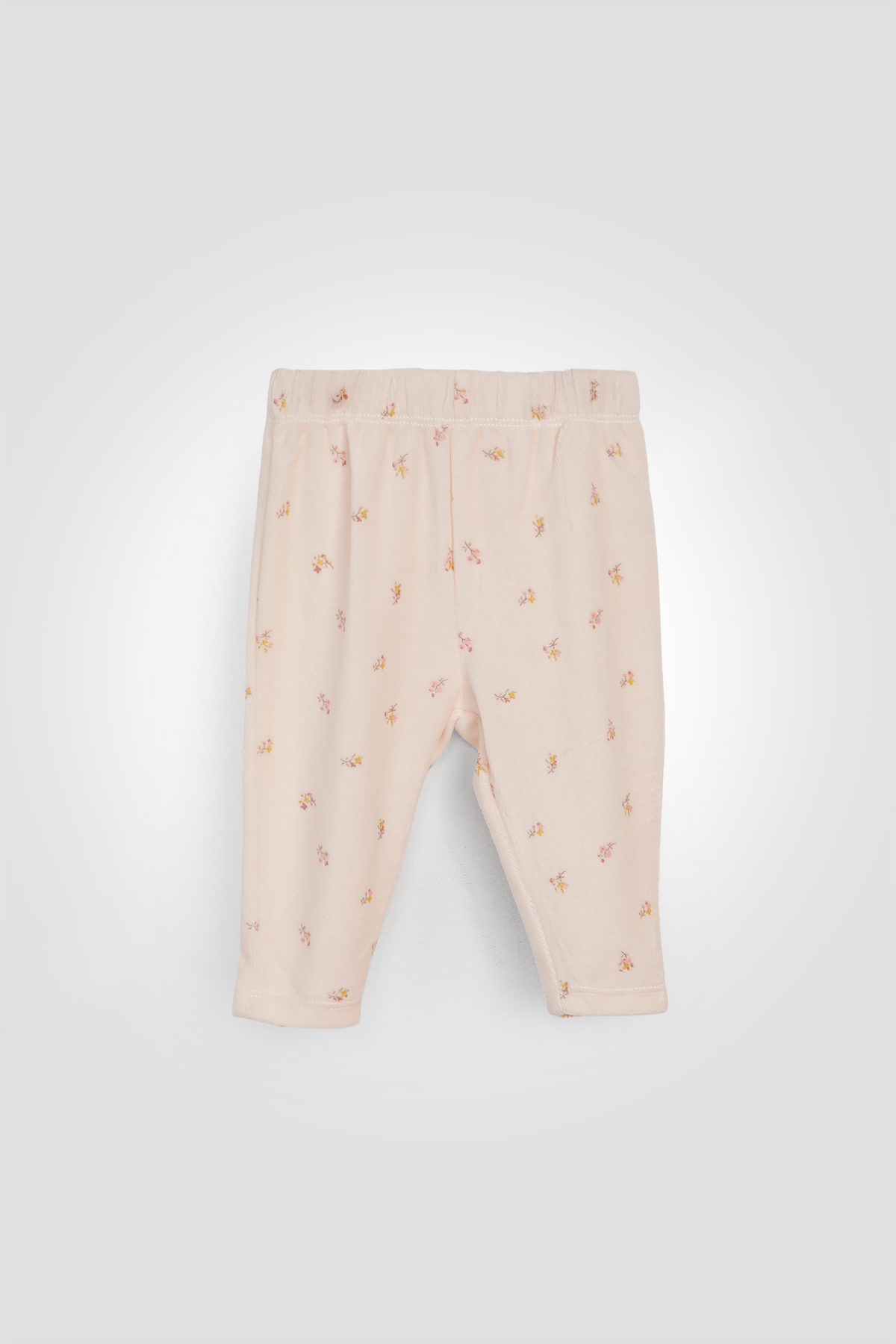 סט ריב קטיפה פרחוני לתינוקות | דלתא