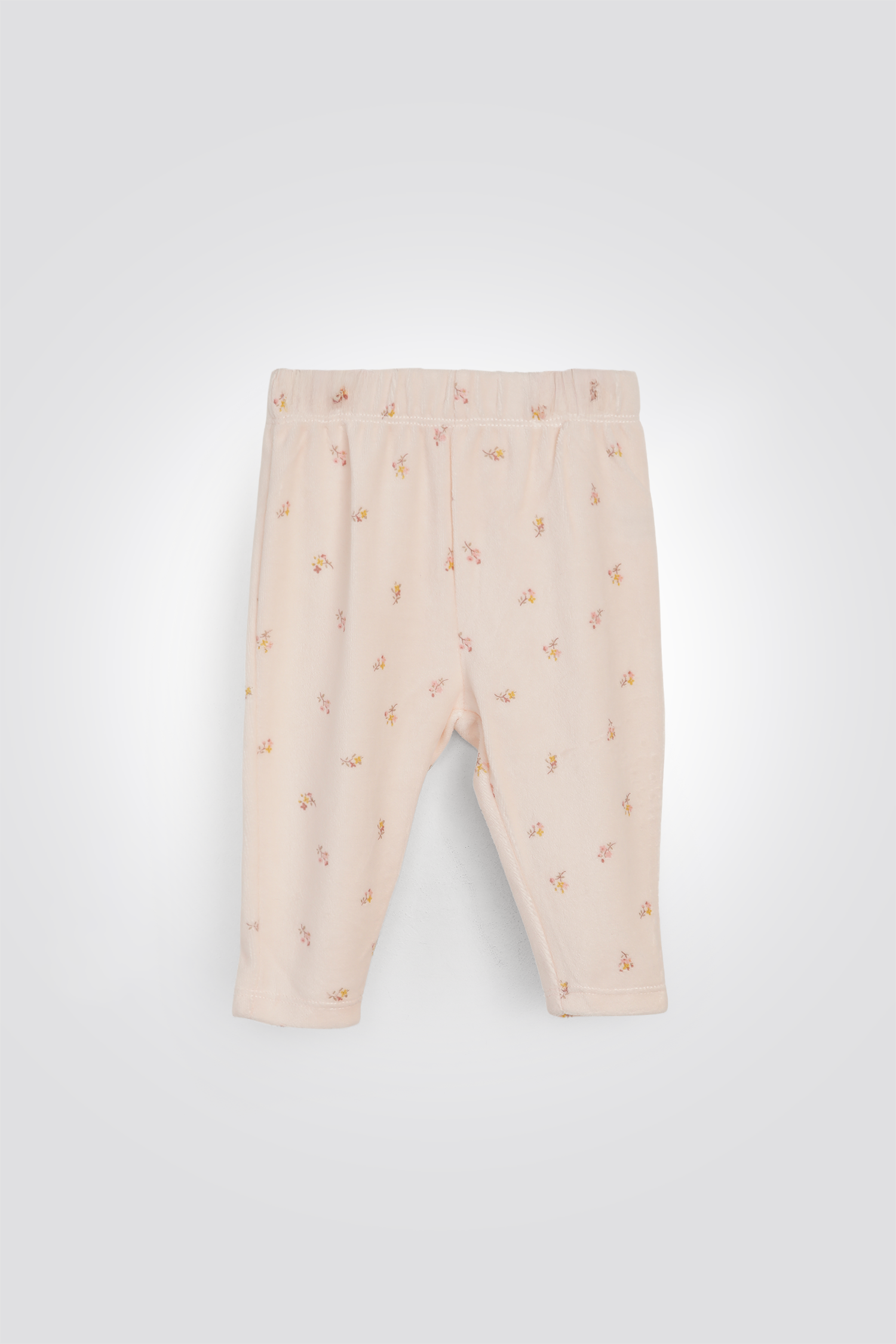 סט ריב קטיפה פרחוני לתינוקות | דלתא