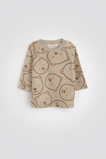 סט ריב קטיפה דובי לתינוקות | דלתא