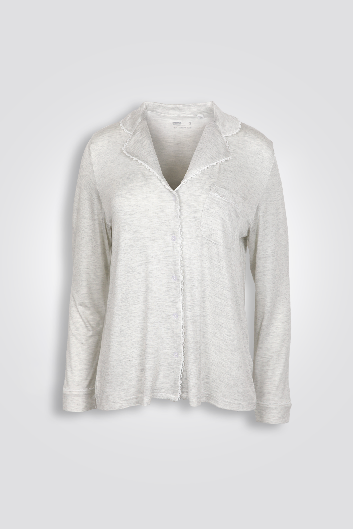 סט פיג’מה מכופתרת לנשים