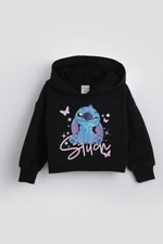 סווטשירט עם קפוצ'ון סטיץ' | דלתא