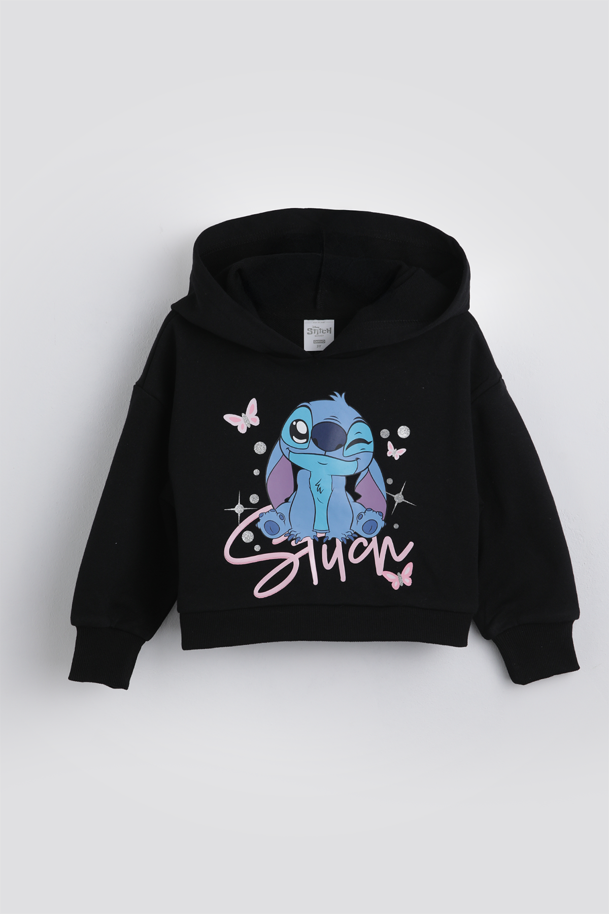 סווטשירט עם קפוצ'ון סטיץ' | דלתא