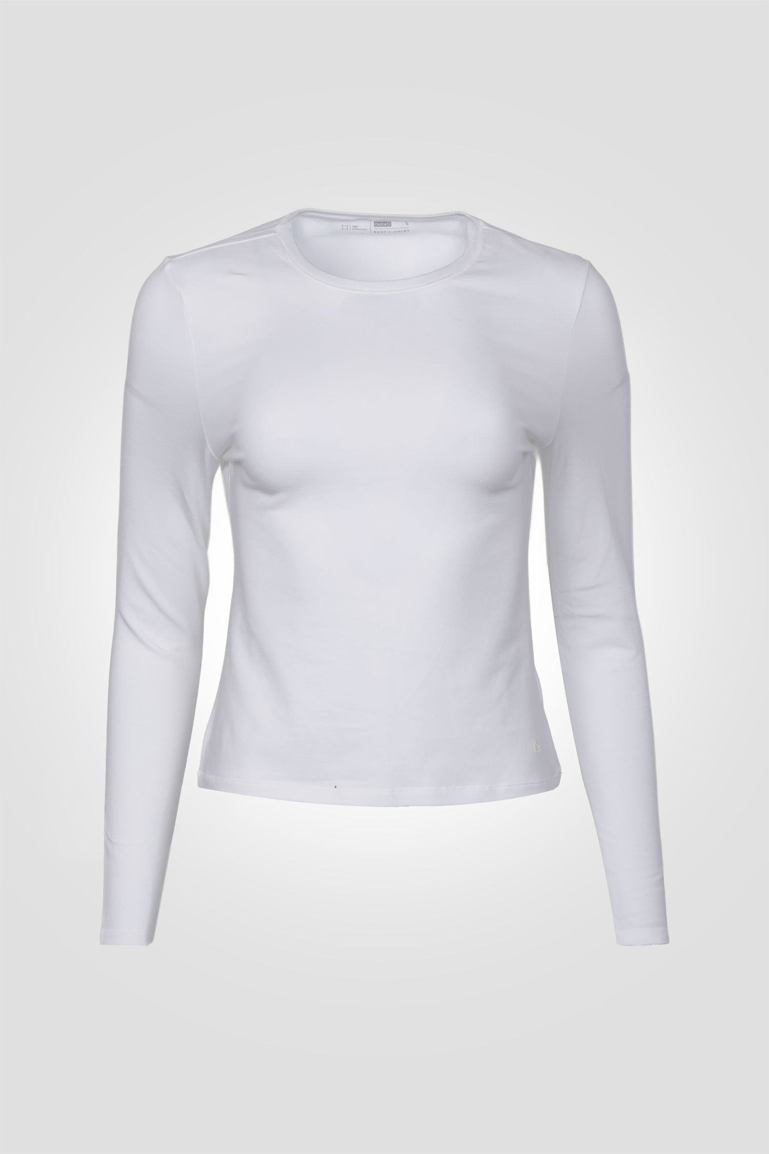 חולצה ארוכה צווארון עגול | דלתא