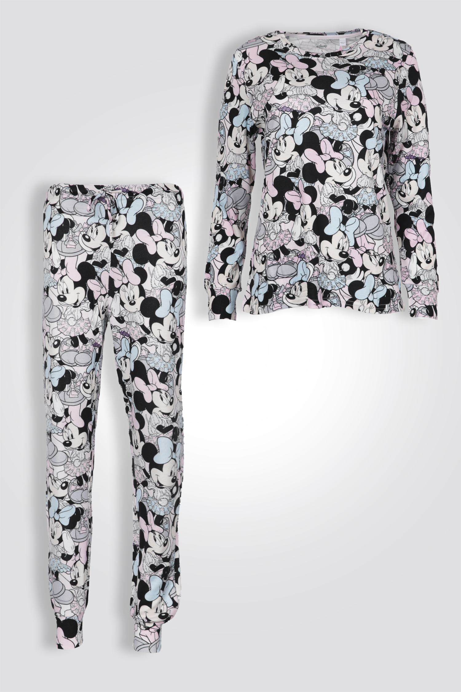 סט פיג'מה ארוכה דקה מיני | דלתא