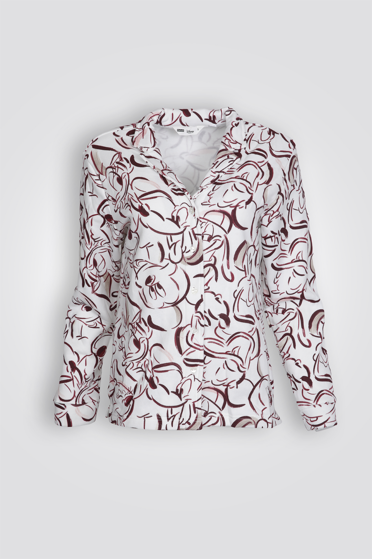 סט פיג'מה מכופתרת מיקי מאוס והחברים | דלתא