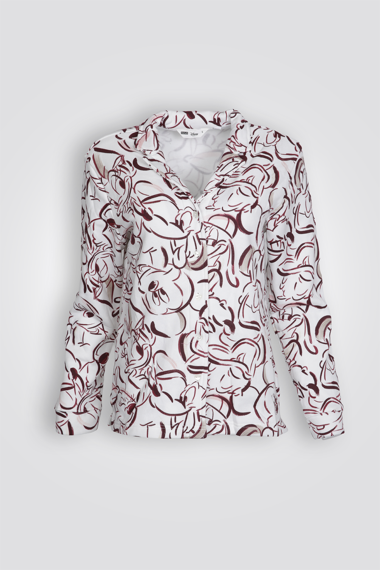 סט פיג'מה מכופתרת מיקי מאוס והחברים | דלתא