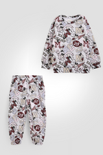 פיג'מה מיקי מאוס משפחה לילדות ונערות | דלתא