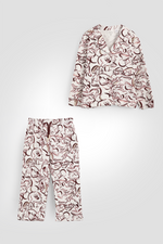 פיג'מת פלאנל מיני וחברים | דלתא