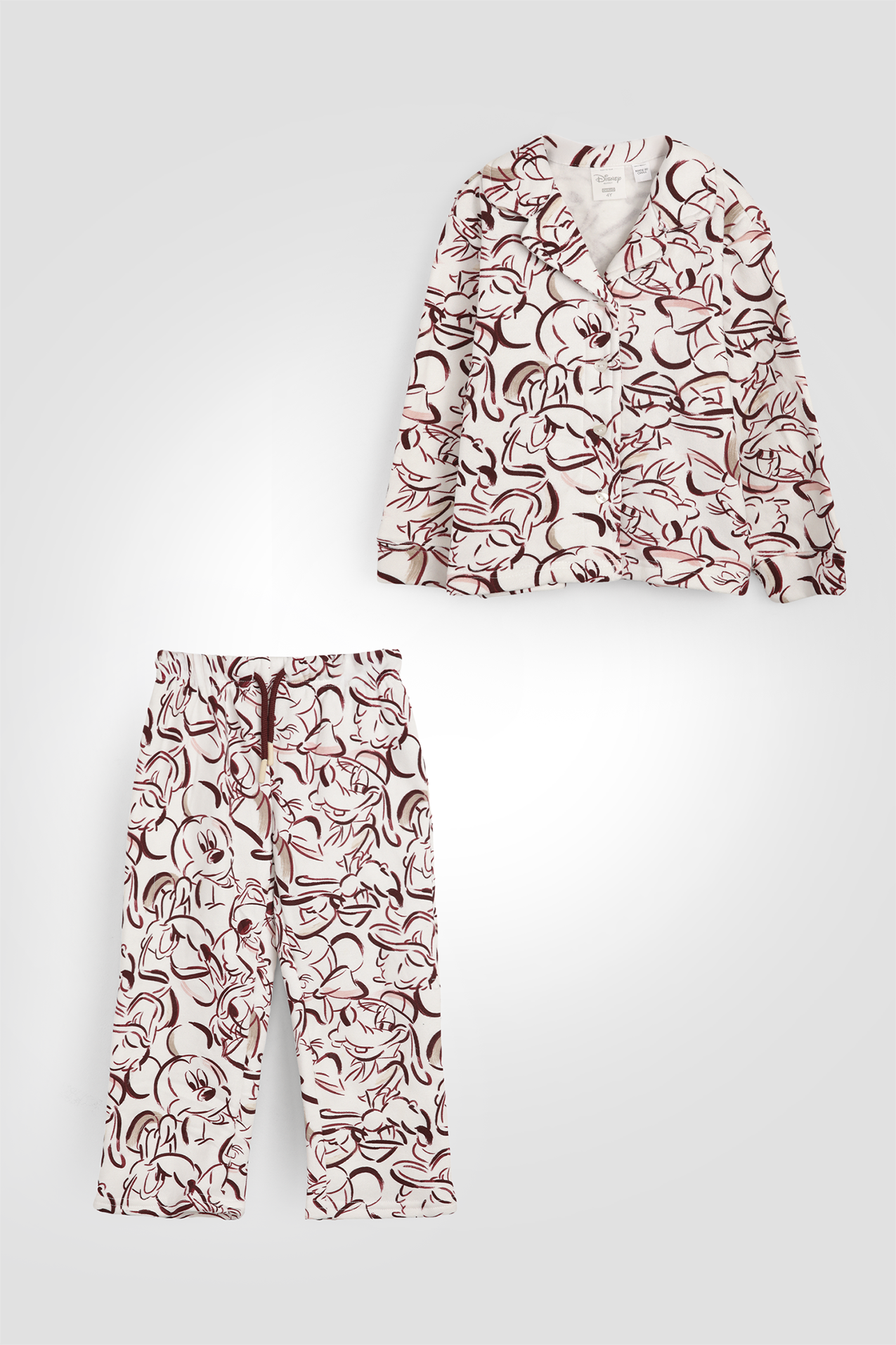 פיג'מת פלאנל מיני וחברים | דלתא