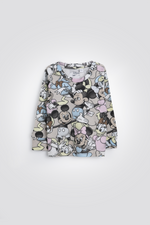 סט פיג'מה ארוכה מיקי מאוס והחברים | דלתא