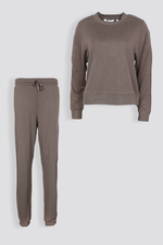 סט פיג'מה פרנץ' טרי | דלתא