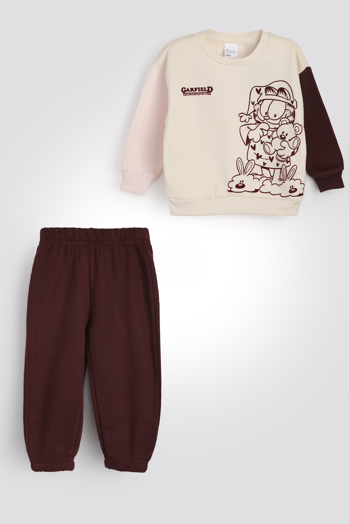 סט פיג'מה פוטר גארפילד | דלתא