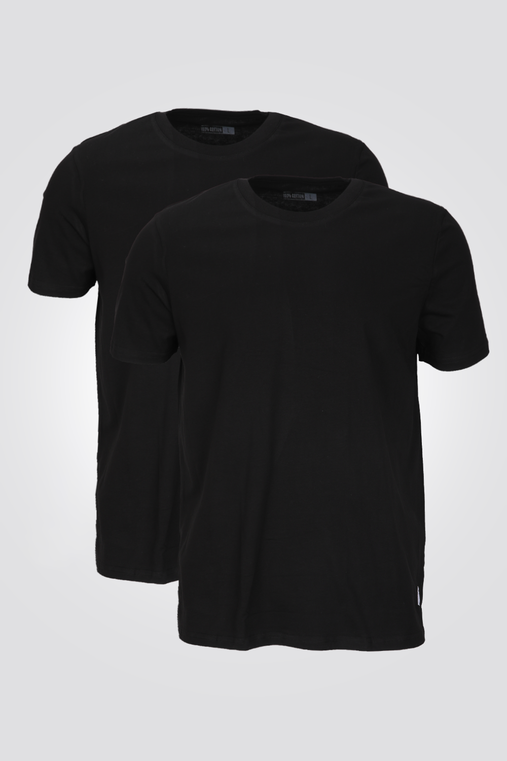 זוג חולצות CREW NECK לגבר