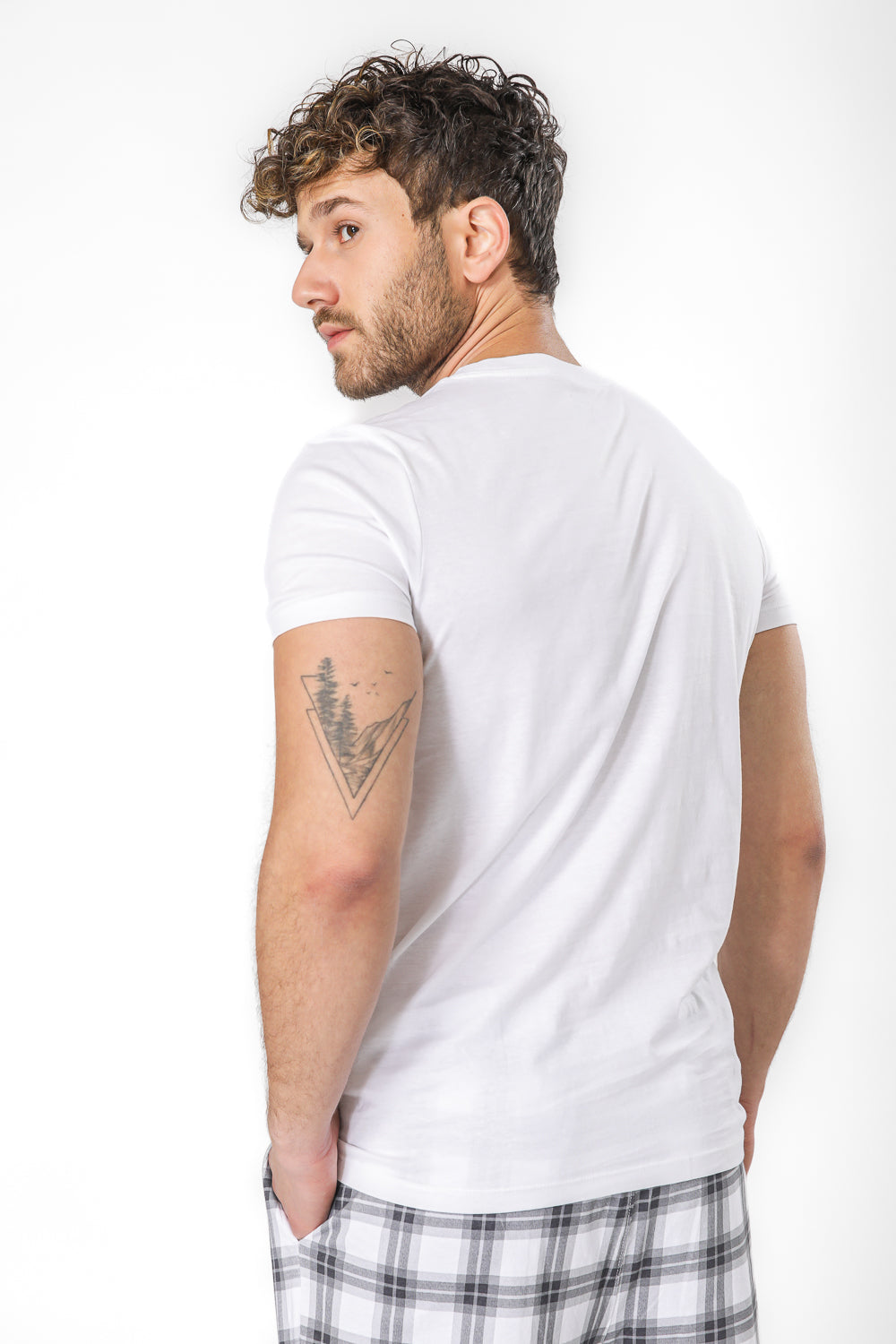 מארז 2 חולצות שרוול קצר לבן