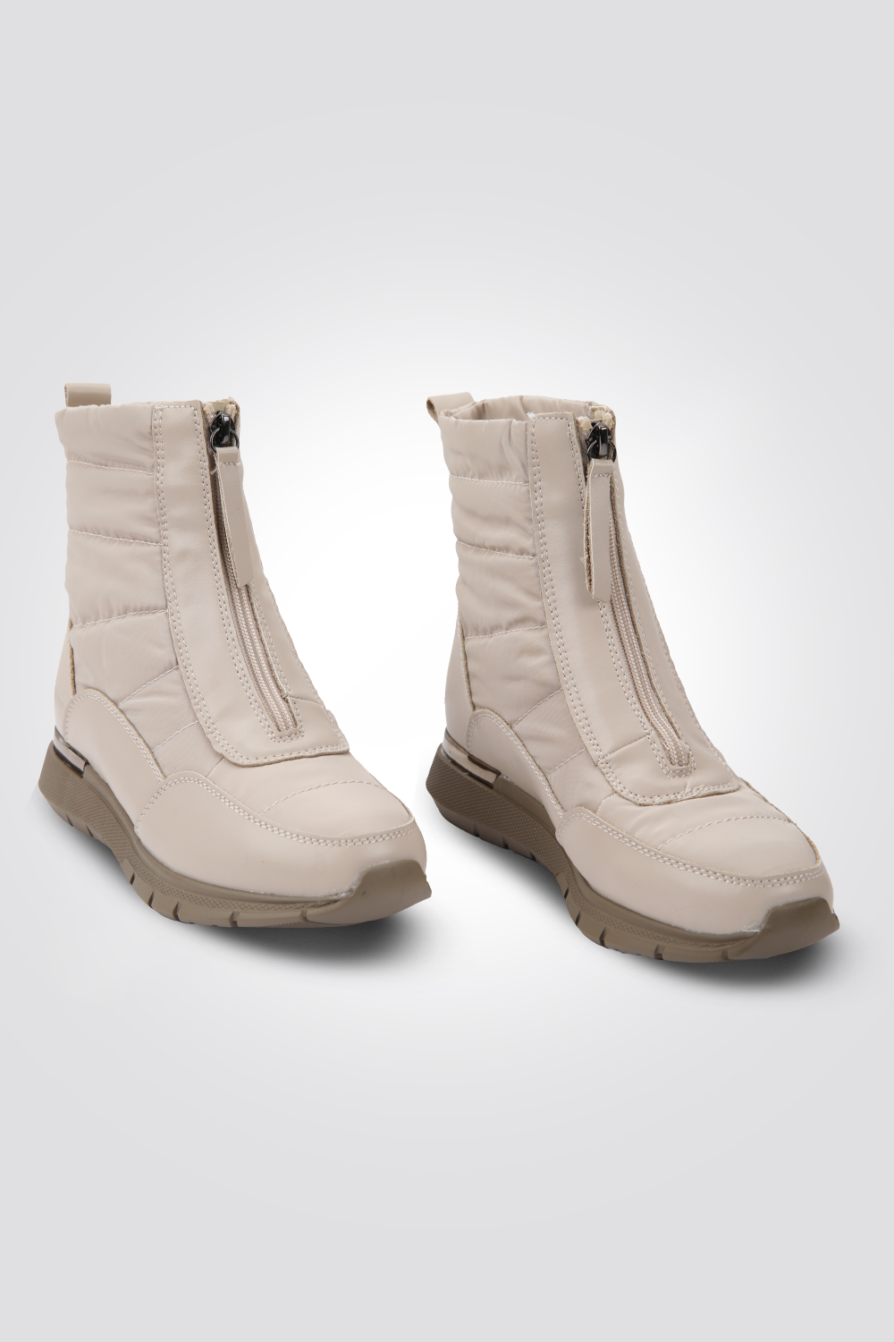 מגפון קומו לנשים בצבע חאקי