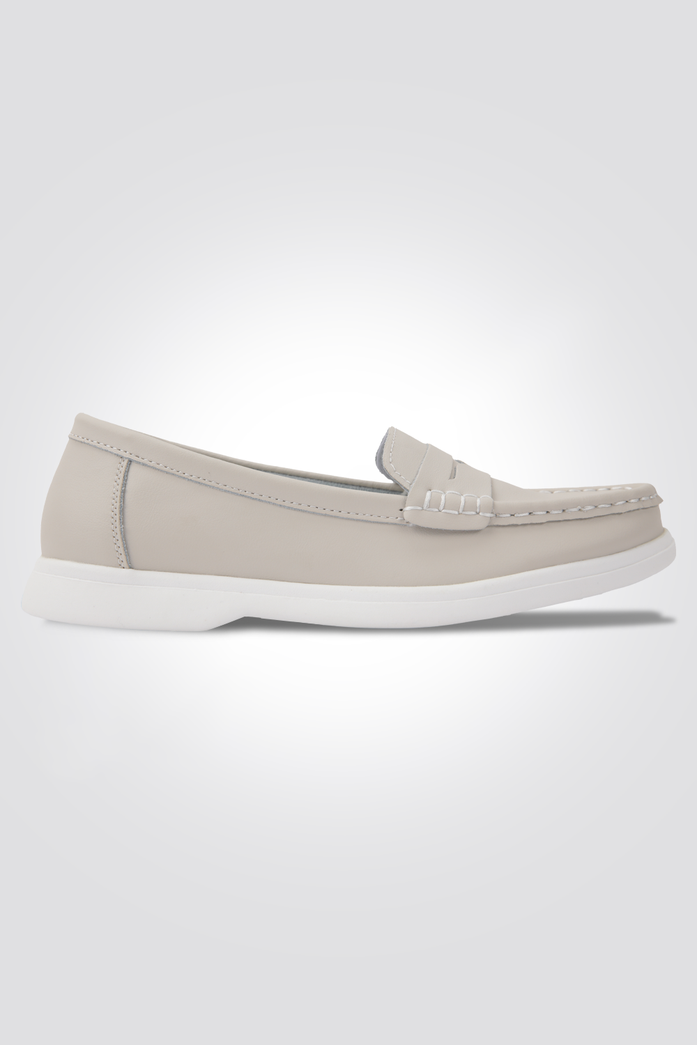 מוקסין לנשים דגם ג'יין בצבע אבן