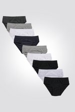 מארז תשיעיית תחתוני כותנה לילדים