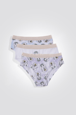 שלישיית תחתוני היפסטר ארנבים לילדות - MASHBIR//365