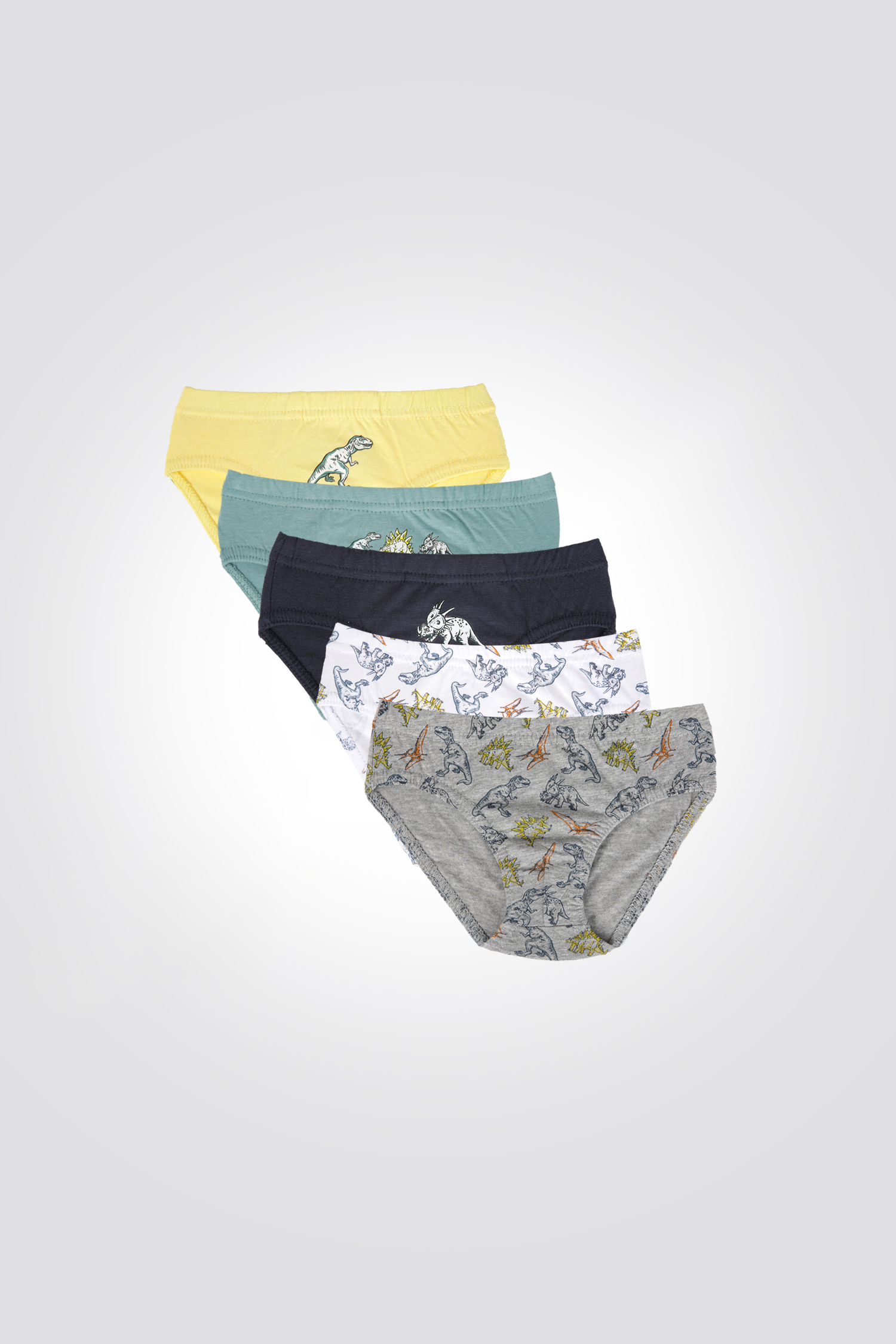 חמישיית תחתוני סליפ דינוזאור