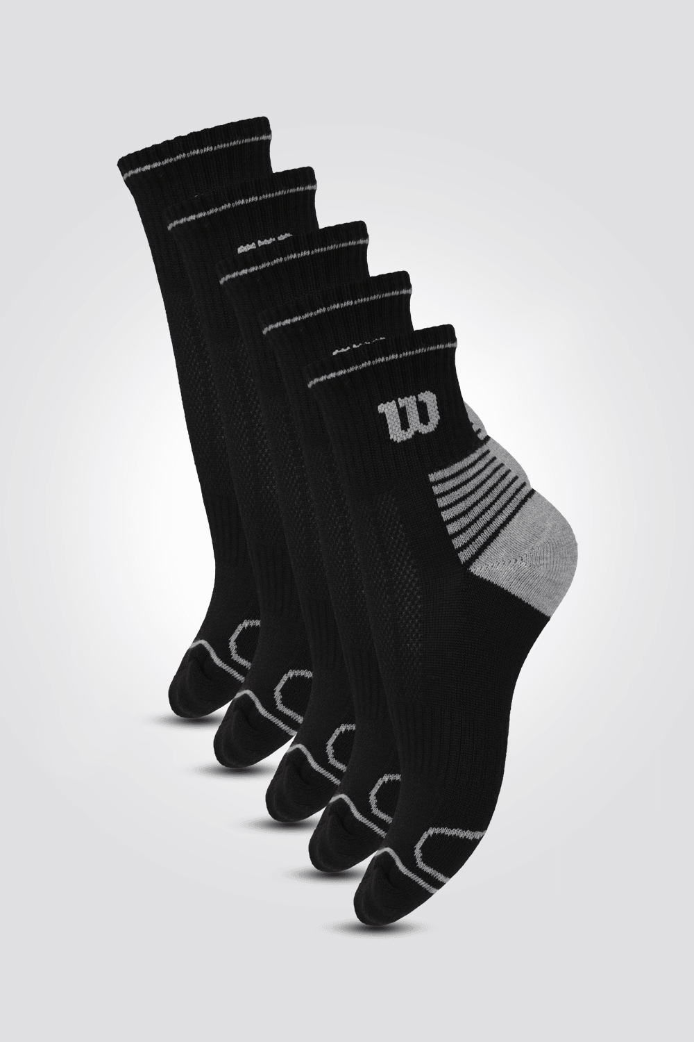 מארז חמישיית גרביים באורך רבע | וילסון 