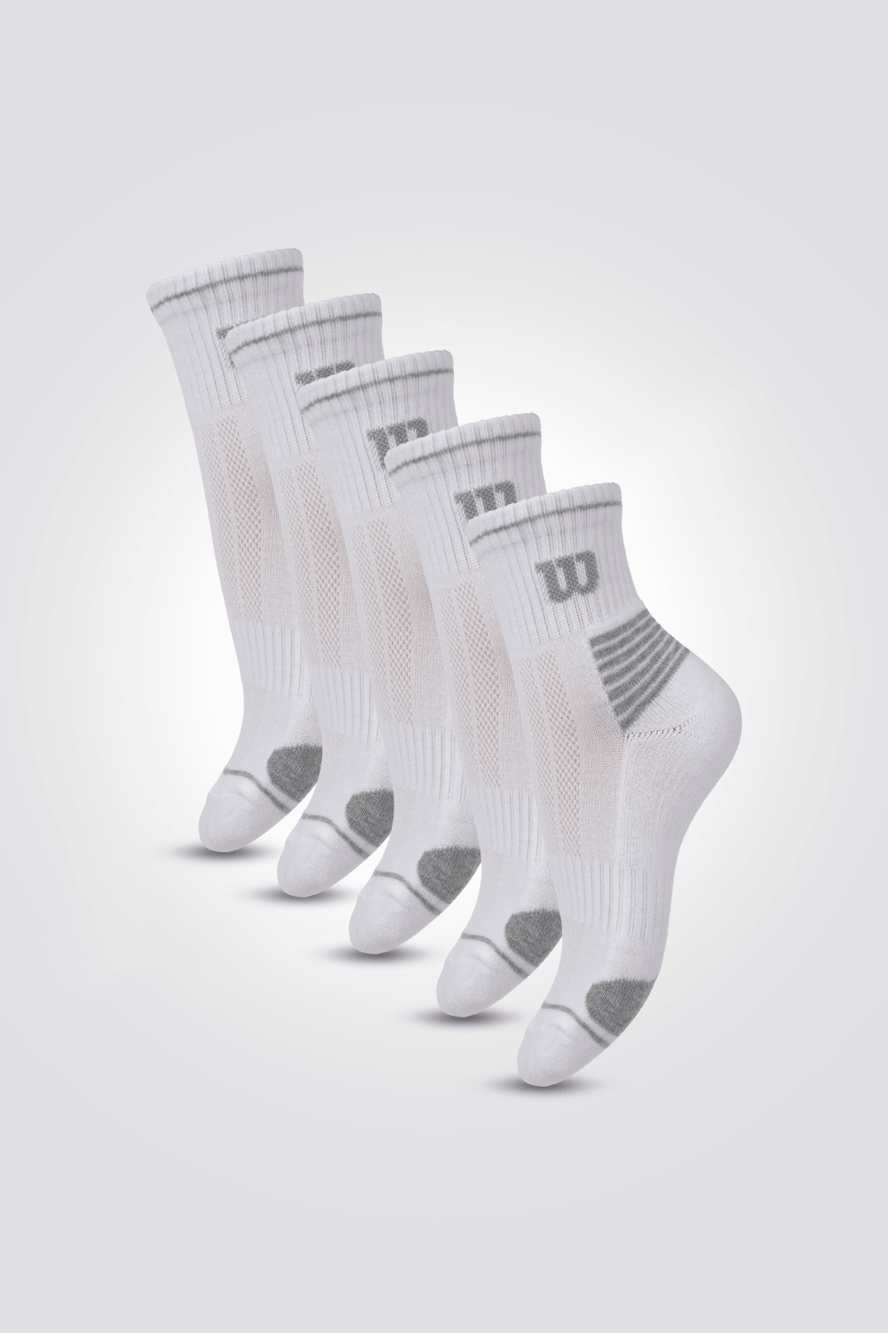 מארז חמישיית גרביים באורך רבע | וילסון 