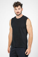 גופייה לגבר בצבע שחור - MASHBIR//365