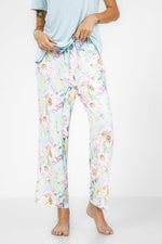 סט פיג’מה 7/8 לנשים FLOWERS - MASHBIR//365