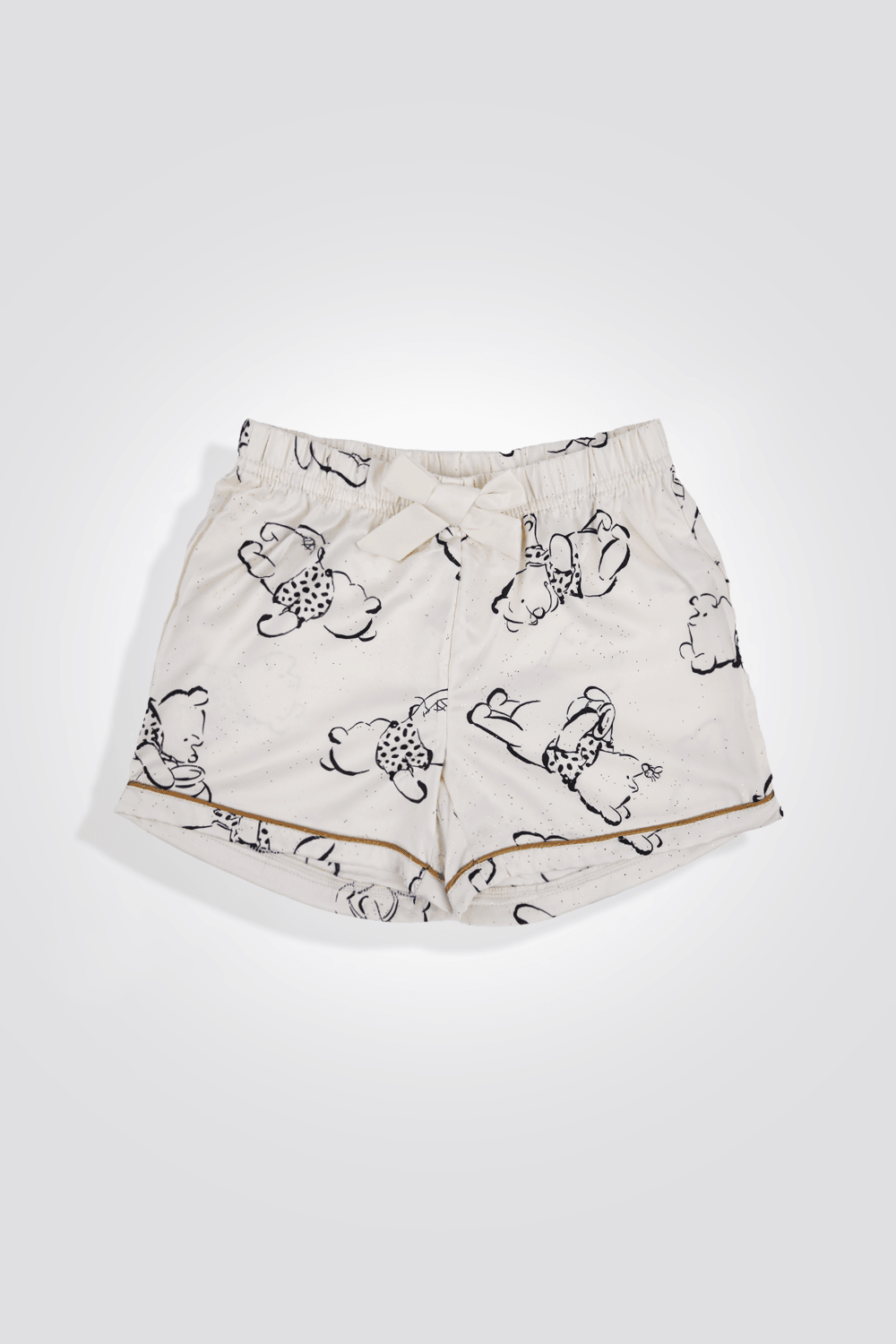 סט פיג'מת סאטן פו הדוב לילדות - MASHBIR//365